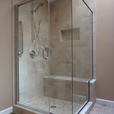 Custom shower remodel 7